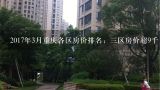 2017年3月重庆各区房价排名：三区房价超9千,重庆开州区2017年房价走势如何
