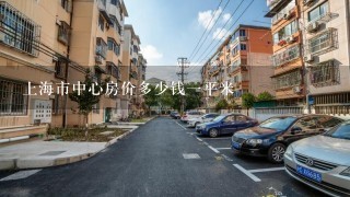 上海市中心房价多少钱1平米