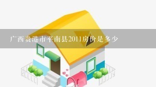 广西贵港市平南县2011房价是多少