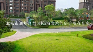 北京市通州区梨园K2海棠湾的房价现在是多少，附近的楼房大概在什么价位，环境如何？复制粘贴废话的走开