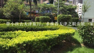 带小孩去天津旅行，求推荐天津之眼旁能1家人住的短