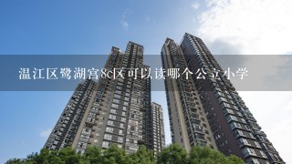 温江区鹭湖宫8c区可以读哪个公立小学