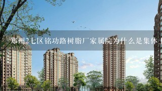 郑州27区铭功路树脂厂家属院为什么是集体土地证