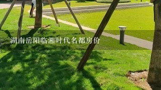 湖南岳阳临湘时代名都房价