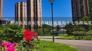 广东省东莞市东莞市城区新苑街十7巷邮编是什么?