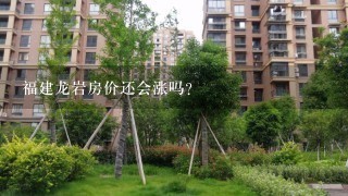 福建龙岩房价还会涨吗？