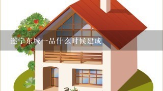 遂宁东城1品什么时候建成