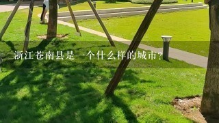 浙江苍南县是1个什么样的城市？