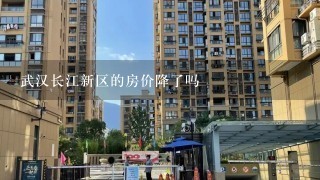 武汉长江新区的房价降了吗