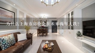 为什么上海市房价会在未来两年大跌?