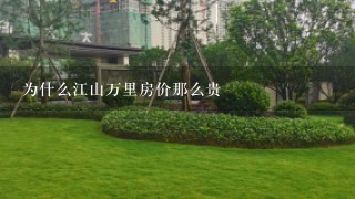 为什么江山万里房价那么贵