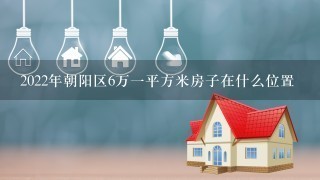 2022年朝阳区6万1平方米房子在什么位置