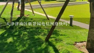 天津津南区新景园电信网络快吗?