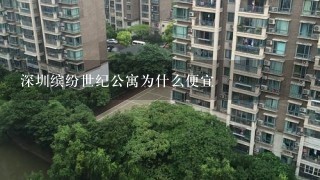 深圳缤纷世纪公寓为什么便宜